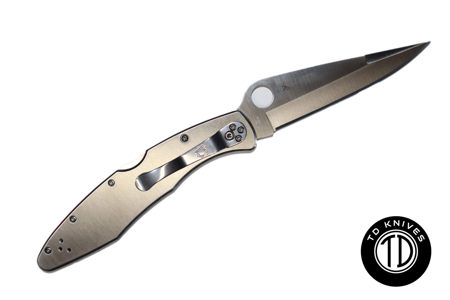 Spyderco Police Stainless Steel Knife W/ Satin Finished Blade Model # C07P