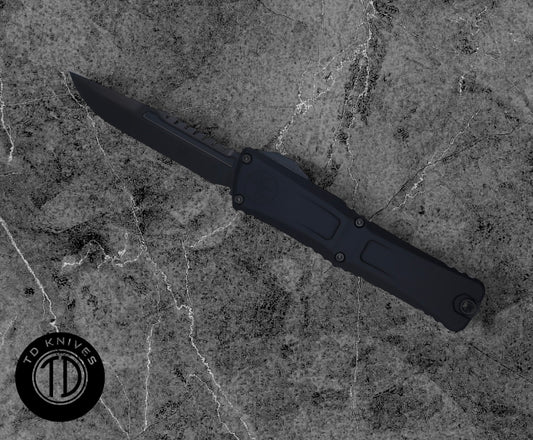 Microtech Combat Troodon Interceptor Gen III DLC Shadow Edition Model # 1217-1DLCTSH